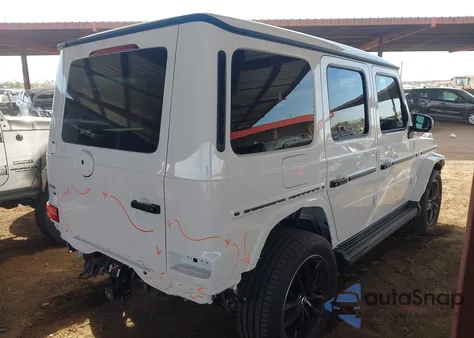 2025 Mercedes-Benz G 550 4Matic из США, поврежденный, VIN W1NWH1AB9SX047443